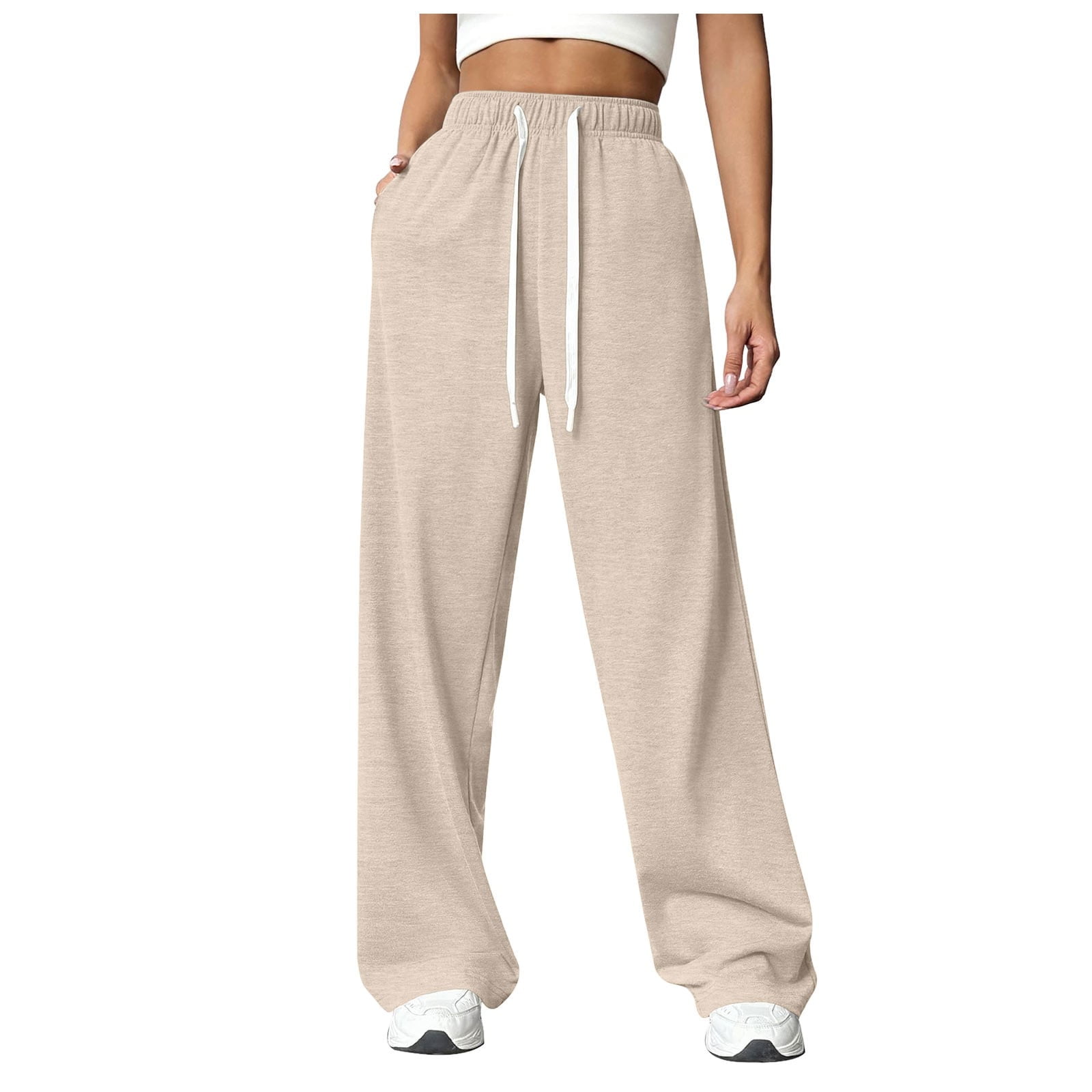 Ydkzymd Jogger Sweatpants Women with Pockets Loose Fit Women