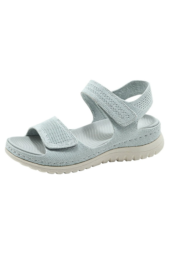 Womens Sandals Comfort Shoes for Women Flip Flops Slippers Flat Sandals Sports Leisure Sandals Hollow Beach Thick Bottom Women's Sandals Business Casual Shoes 42