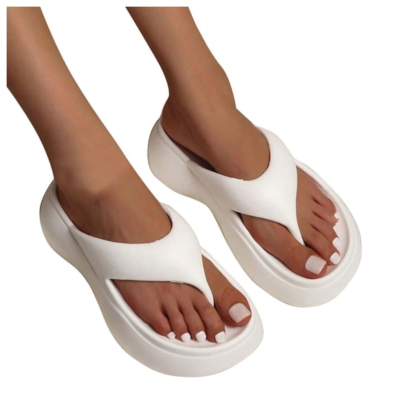 GHSOHS Womens Sandals Slippers Women's Athletic Outdoor Sandals Trendy Sandels Slip On Sandals Four Seasons Cute Slippers Home Fpir Season EVA Colorful Slippers Beach Sandal Black Wedge Sandals,8