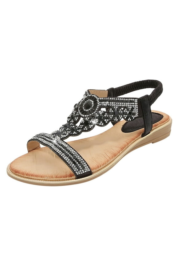 Womens Sandals Slippers Women's Sandals Fashion Swim Shoes Waterproof Sandals Clip Toe Sandals Jelly Beach Flip Flops Students Korean Fashion Summer Flat Sandals Women's Sandals,6.5