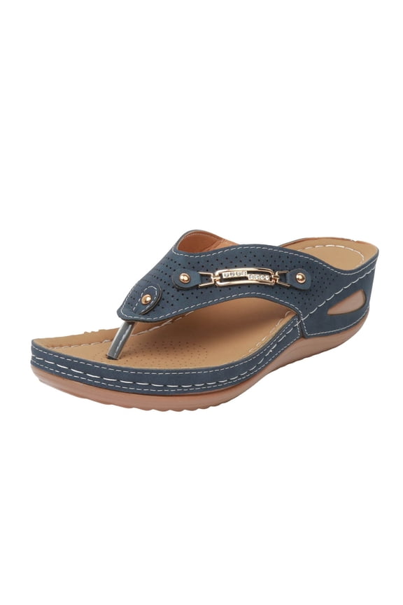 Womens Sandals Slippers Women's Strappy Sandals Summer Wedges Gladiator Sandals Summer Home Household Indoor Slip Thick Soled Women Slippers Beach Sandal Walking Shoes Hiking Sandals Women,7