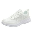 thumbnail image 1 of GHSOHS Womens Sneakers Large Size Sports Shoes for Women Ballet Shoes White Sneakers Women Sneakers Comfort Soft Bottom Flat Bottom Outdoor Shoes Summer Mesh Breathable Shoes Casual Shoes Size 37, 1 of 9