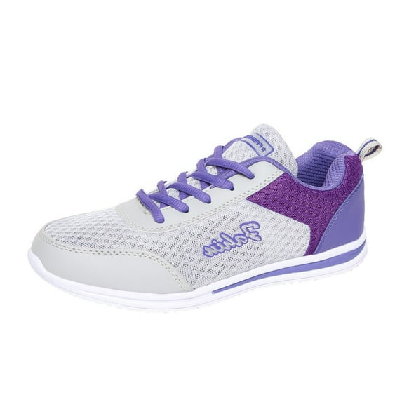 GHSOHS Womens Sneakers Large Size Sports Shoes for Women Volleyball Shoes White Sneakers Sneakers for Women's Fashion Mesh Breathable Sneakers Slip On Shoes Casual Shoes Size 37