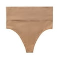 thumbnail image 1 of GHSOHS Womens Underwear Boyshorts High Rise Cotton Underwear Women Bikini Underwear for Women Underwear Sexy Seamless T Pants Cotton Mid Waist Sports Yoga Thong Underpants Hipster Panty Shapewear,M, 1 of 2