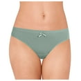 thumbnail image 1 of GHSOHS Womens Underwear Panties Period Panties Womens Thong Body Shaping High Waist Abdominal Pants Postpartum Lifting Panties Breathable Bottoming Underwear Solid Boyshorts Green Thongs No ,S, 1 of 5