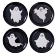 thumbnail image 1 of Way To Celebrate Halloween 4-Piece Stoneware Ghost Appetizer Plate Set, 1 of 5