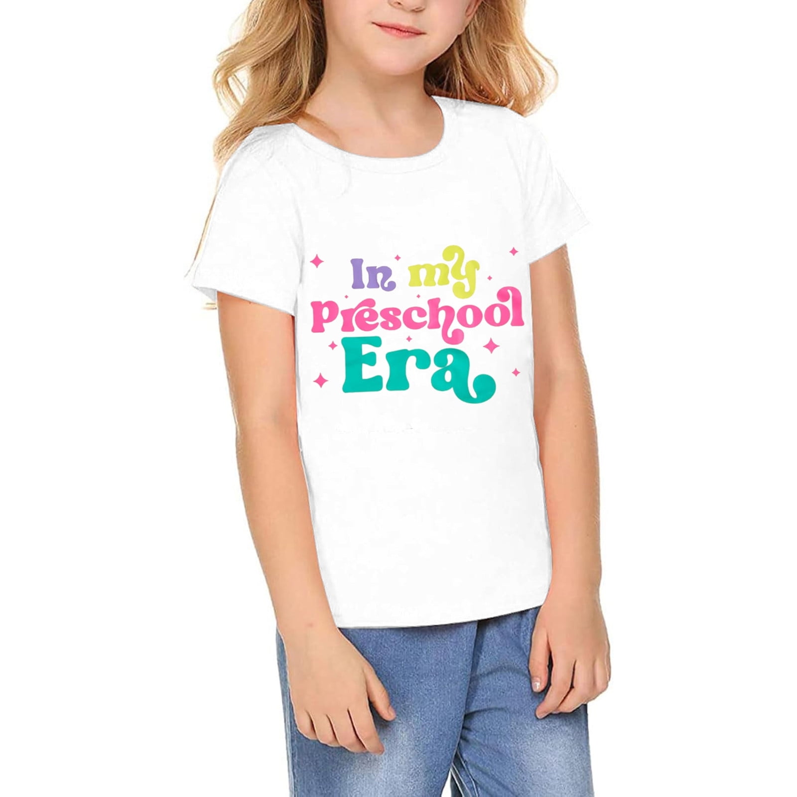 GHSuoui First Day of Kindergarten Shirt Toddler First Day of School Tee