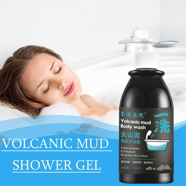 GHYJPAJK 250g Volcanic Mud Bath Dew Deep Sea Mud Full Body Wash