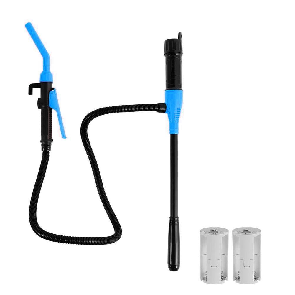 GHYJPAJK Blue Oil Pump With Handle (A) Transfer Pump Battery Operated Liquid Portable Electric Oil Pump With Handle