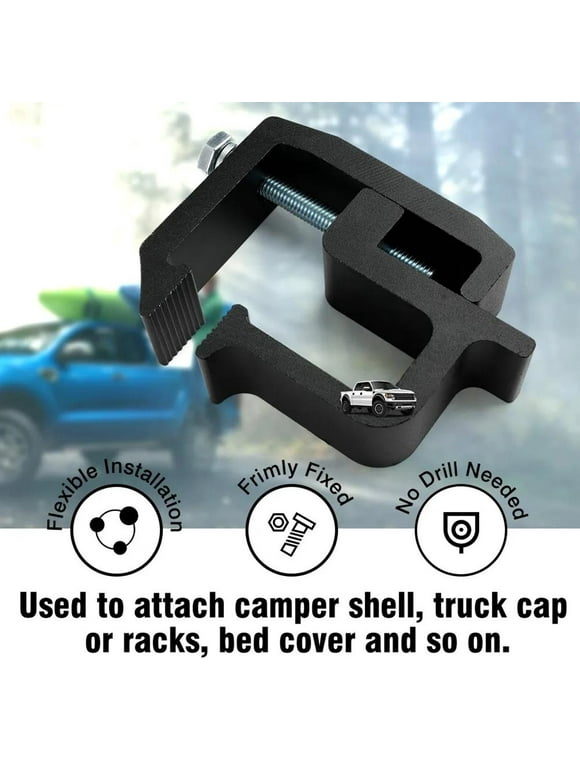 Camper Shell Clamps in Truck Bed Accessories