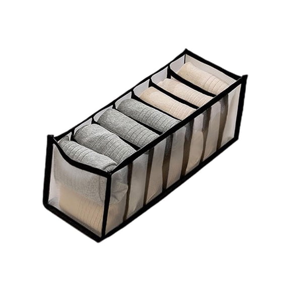 GHYJPAJK Drawer Organiser Wardrobe Neat Tidy Storage Box for BrasUnderwear SocksStorage