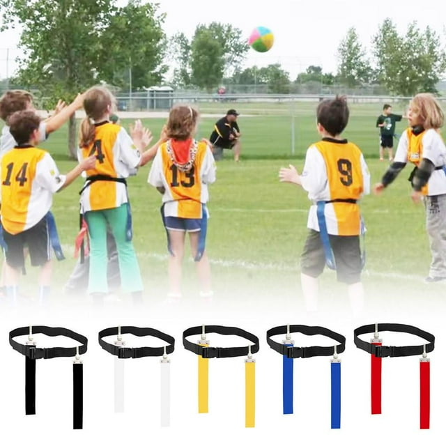GHYJPAJK Flag Football Flag Belts and Flags Set