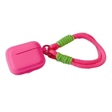 GHYJPAJK For Apple AirPods 4 Earphone Silicone Protective Case Strap w X7S3 Cover