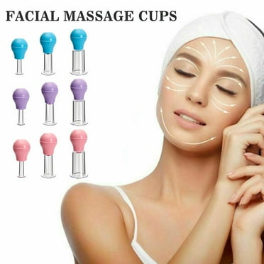 GHYJPAJK Purple Ball S Silicon Material Quality Massage Cup Body Cup Skin Massager Vacuum Cup Surface Processing Tool