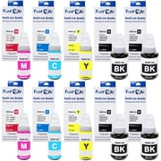 GI-290 Compatible 10 Ink Bottles 2 Sets + 2 Black GI290 | 1595C001 1596C001 1597C001 1598C001 | for Canon PIXMA Megatank G1200 G2200 G3200 G4200 G4210