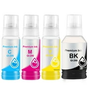 GI-290 GI 290 Ink Refills Replacement for Canon Pixma G6020 G3200 G4200 G4210 G1200 G2200 Printer4 Pack