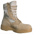thumbnail image 1 of GI Hot Weather Combat Boots,  Full Grain Leather, and 100 Denier Cordura Slip-Resistant outsole, Made in USA— Slightly Blemished, 1 of 3