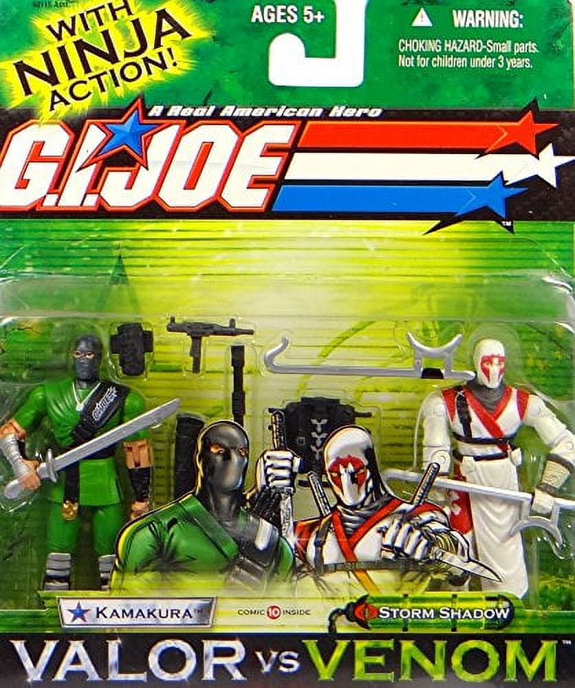 GI JOE 2004 kamakura vs storm shadow VALOR VS VENOM - Walmart.com
