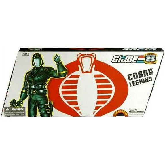 Hasbro GI Joe 25th Anniversary Cobra Legions 5 Pack