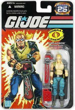 G.I. Joe 25th Anniversary Dreadnok Buzzer (Cobra Mercenary) 3.75