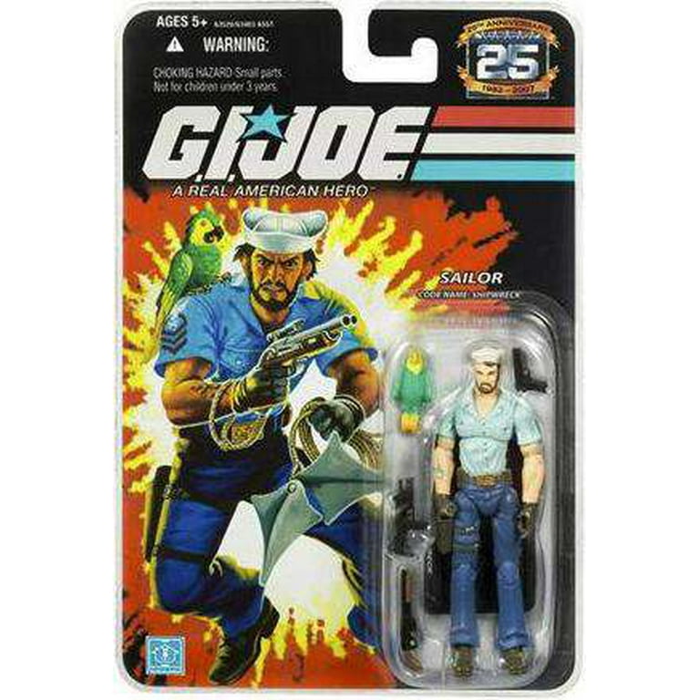 GI Joe 25th Anniversary Wave 3 Shipwreck Action Figure - Walmart.com