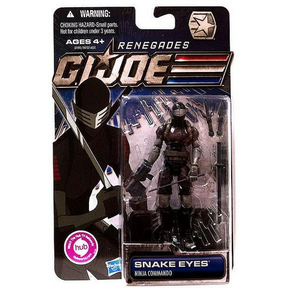 GI Joe 30th Anniversary Renegades Snake Eyes Action Figure