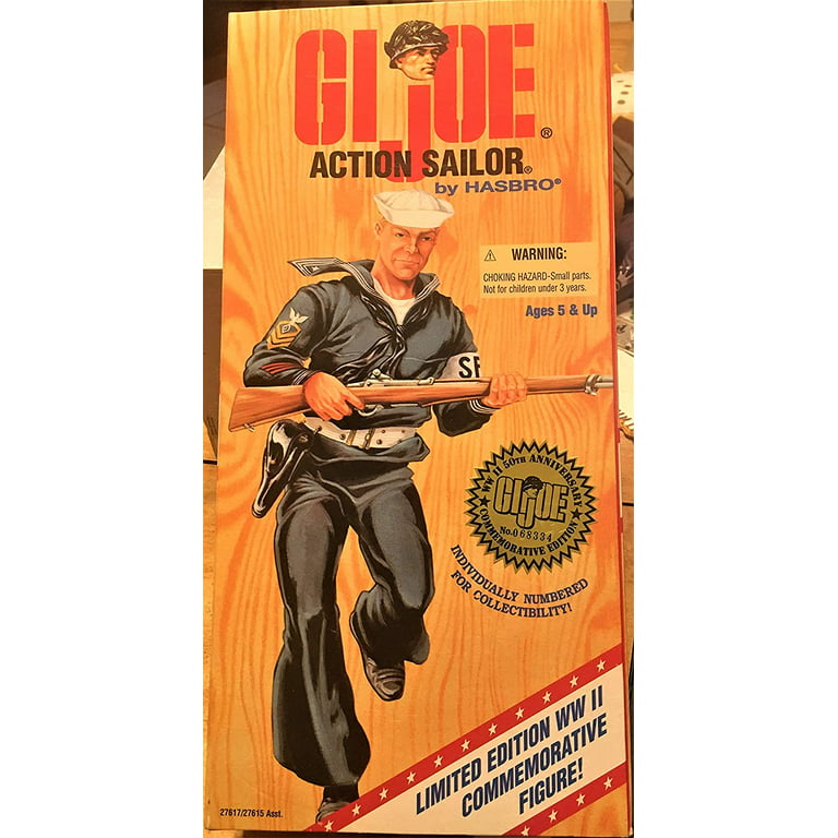 GI Joe Action Sailor (Limited Edition WWII 50th Anniversary Commemorative  Figure)