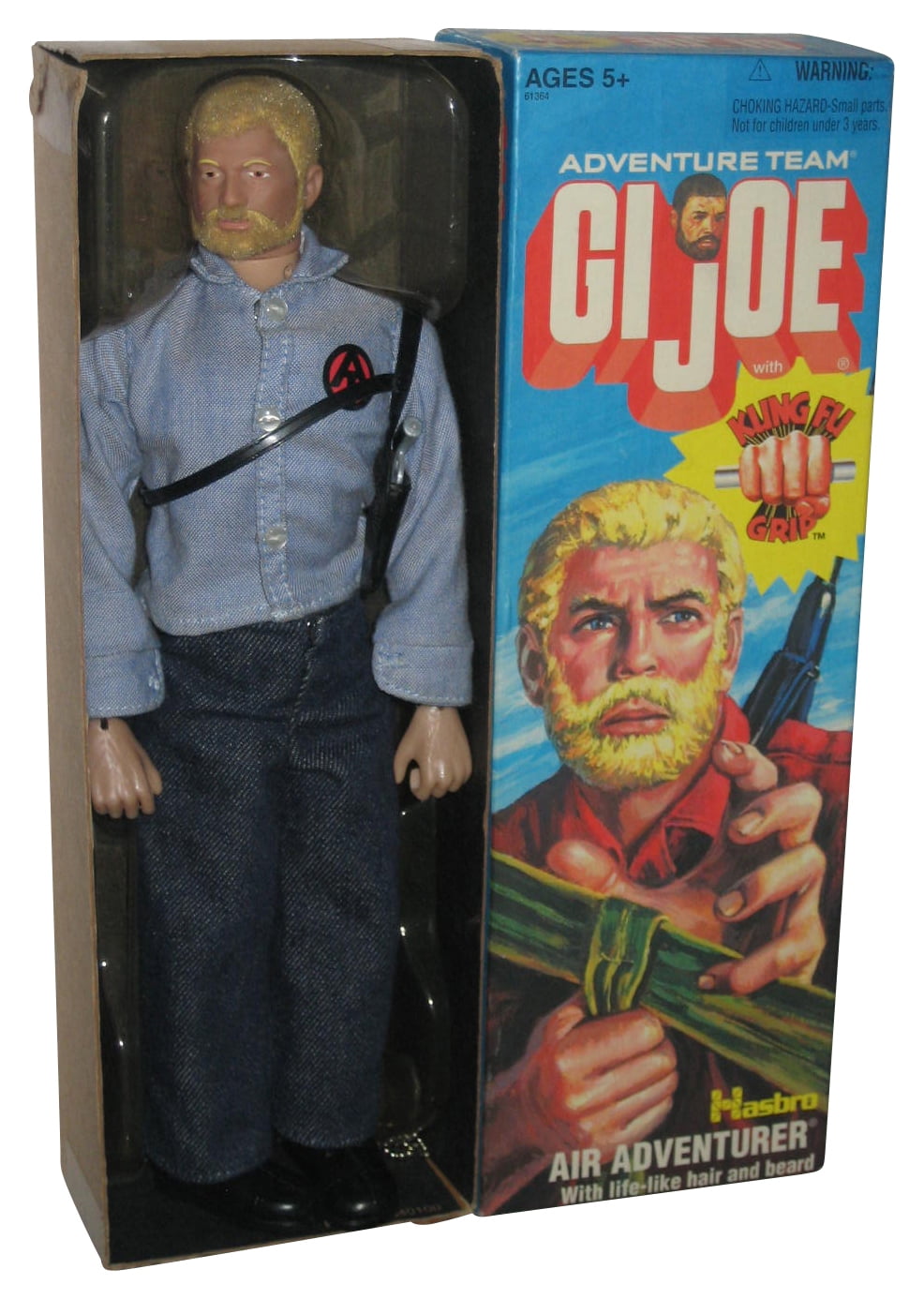 GI Joe Adventure Team 12" Air Adventure (2006) Hasbro Figure w/ Kung Fu