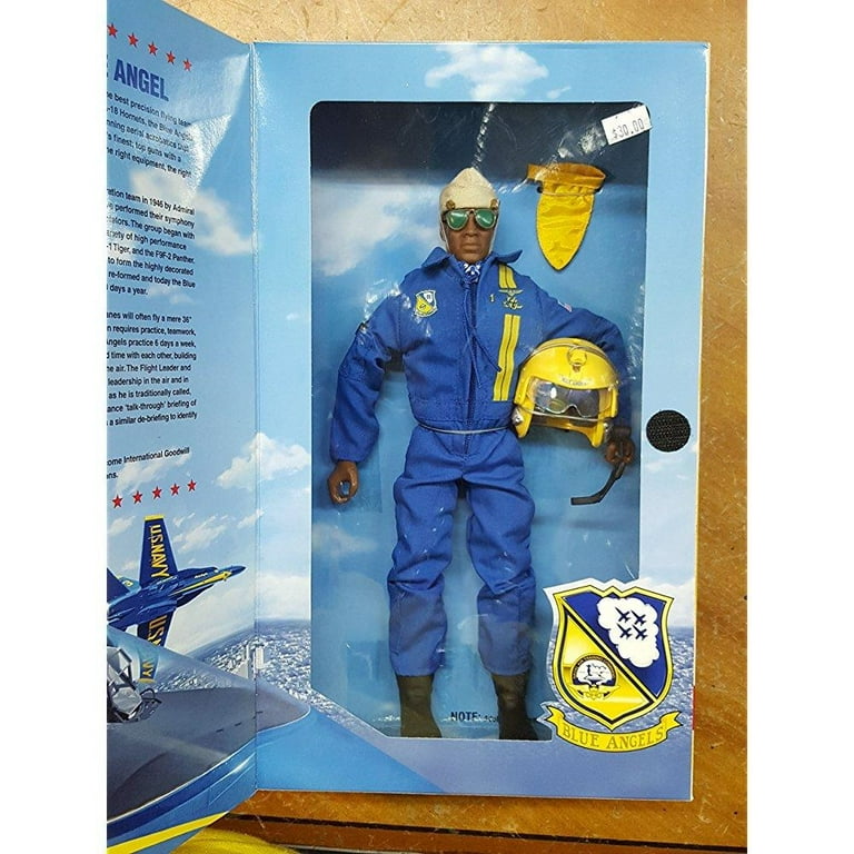 GI Joe Classic Collection U.S. Navy Blue Angel Pilot African American 12