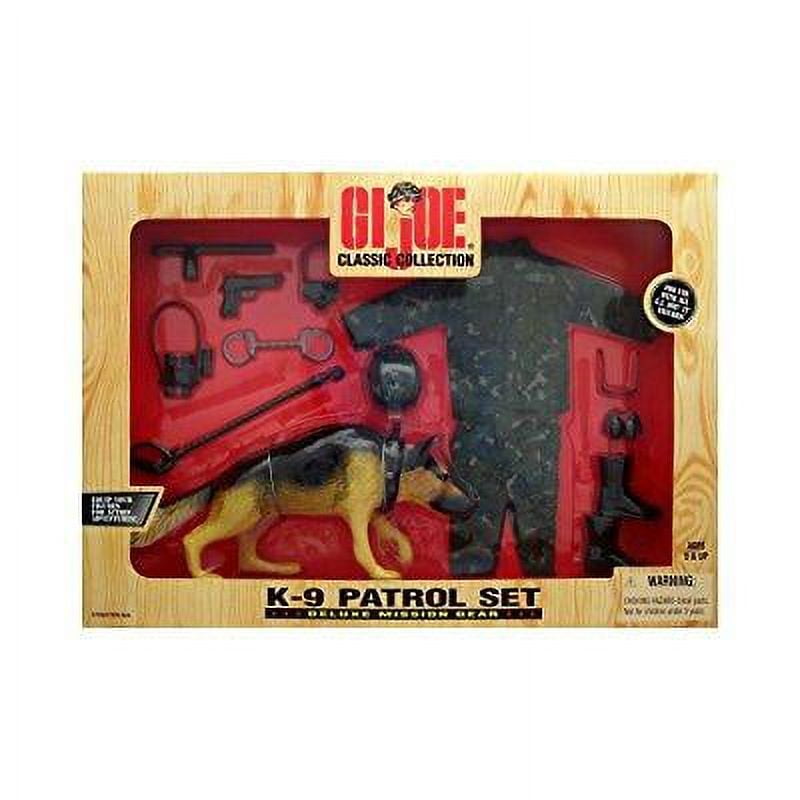 GI Joe Classic Collection K-9 Patrol Set Deluxe Mission Gear