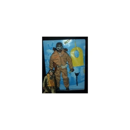 g.i. joe - 1996 - kenner - classic collection - ww ii forces collection - tuskegee fighter pilot - action figure - w/ accessories - out of production - limited edition - rare - collectible