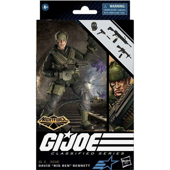 GI Joe Classified Series David Big Ben Bennett Action Figure