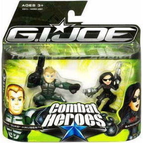 GI Joe Combat Heroes Conrad Duke Hauser & Baroness Mini Figure 2-Pack