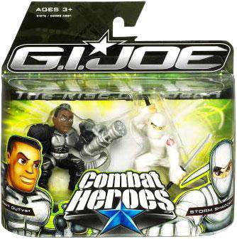 GI Joe Combat Heroes Heavy Duty & Storm Shadow Mini Figure 2-Pack