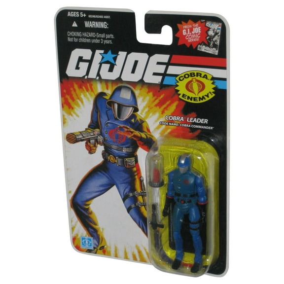 GI Joe Comic Series Cobra Commander (2008) Hasbro 3.75 Inch Figure