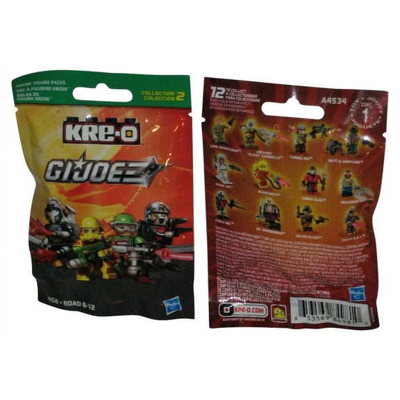 GI Joe Kre-O Collection Series 2 Mystery Random Toy Figure Pack