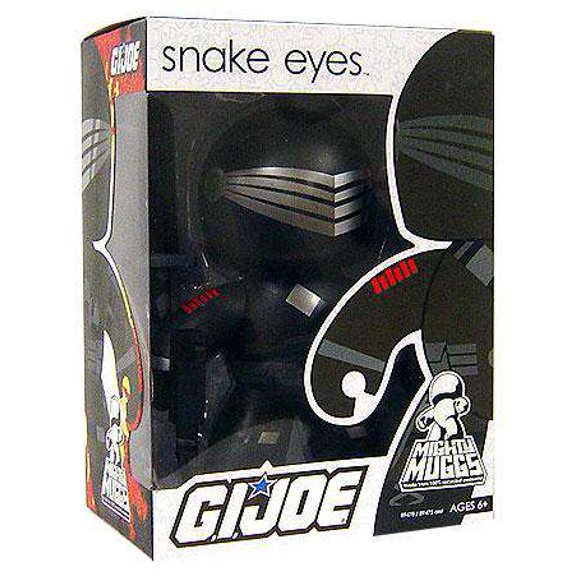 GI Joe Mighty Muggs Wave 1 Snake Eyes Vinyl Figure