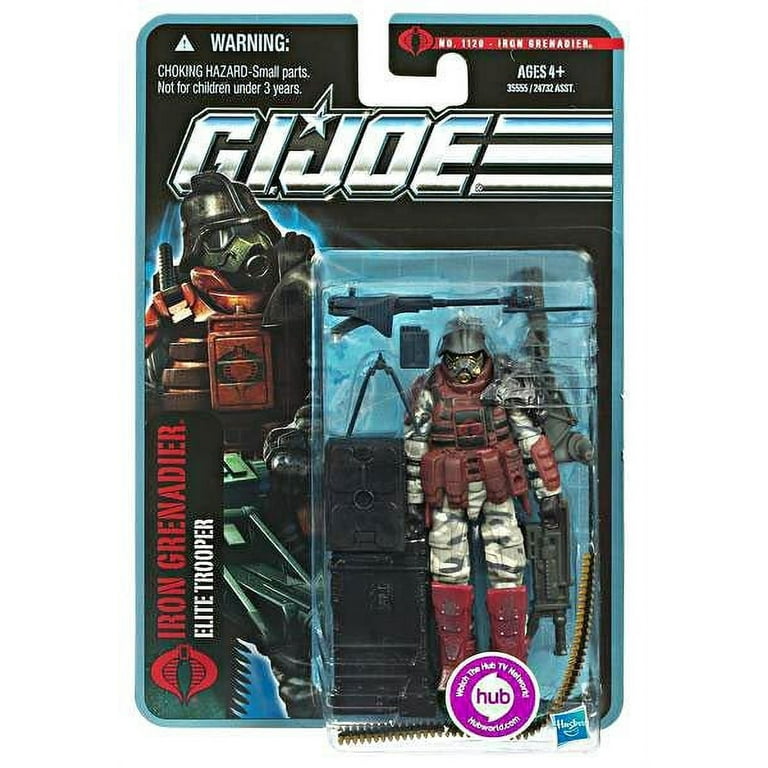 GI Joe Pursuit of Cobra Iron Grenadier Action Figure GI Joe Pursuit of Cobra Iron Grenadier Action Figure