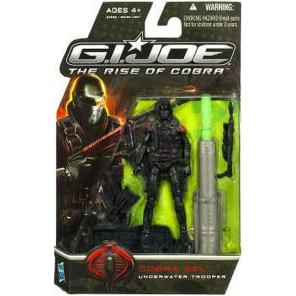 GI Joe Rise of Cobra Eel Underwater Trooper (2009) Hasbro Figure