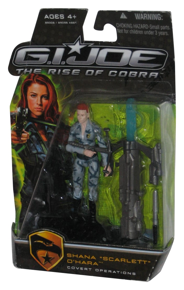 GI Joe Rise of Cobra Shana Scarlett O Hara Covert Operations (2008 ...