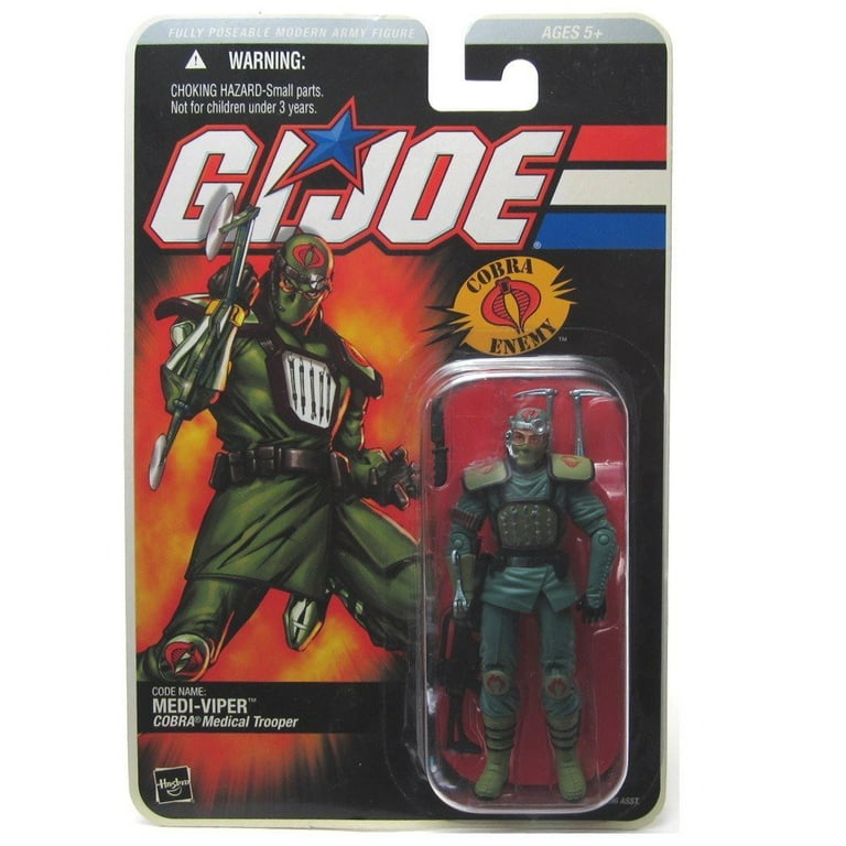 G.I. Joe Medi-Viper Cobra Medical Trooper Action Figure 2005