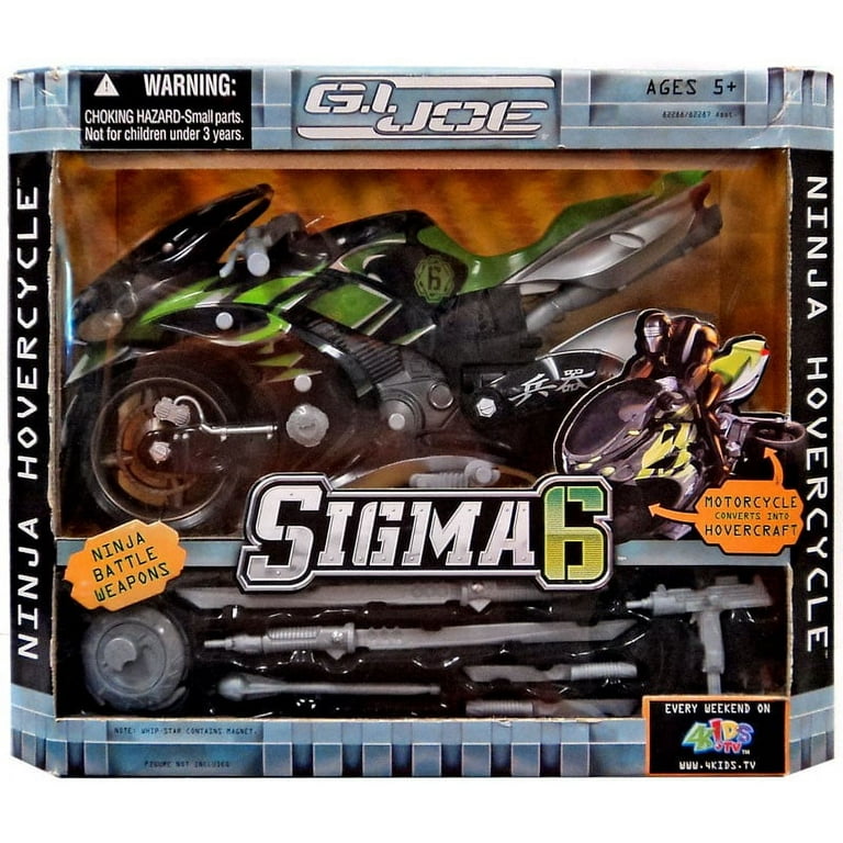 GI Joe Sigma 6 Snake Eyes Ninja Hovercycle Vehicle - Walmart.com