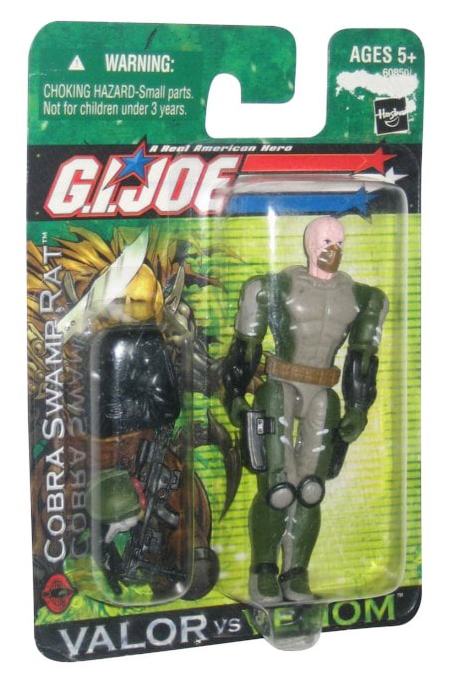 GI Joe Valor vs. Venom Cobra Swamp Rat Hasbro Action Figure - Walmart.com