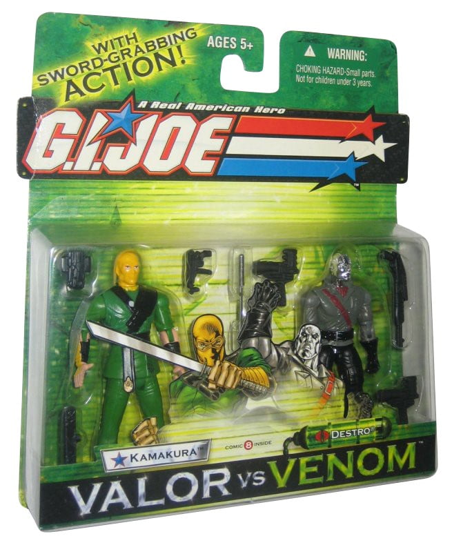 GI Joe Valor vs Venom Kamakura & Destro Figure Set - Walmart.com