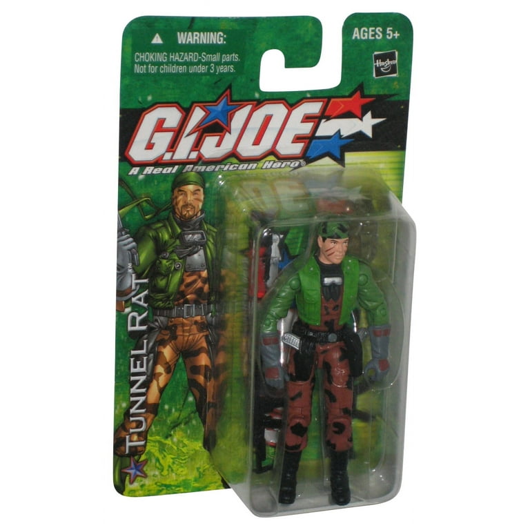 GI Joe Valor vs Venom Tunnel Rat (2003) Hasbro 3.75 Inch Action