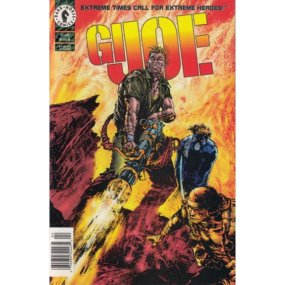 GI Joe (Vol. 1) #4 (Newsstand) VF ; Dark Horse Comic Book