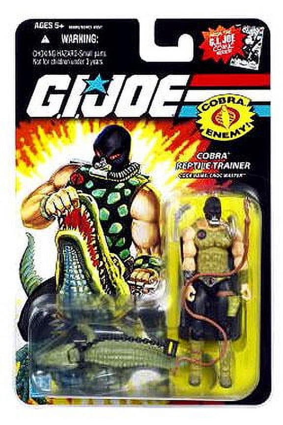GI Joe Wave 10 Croc Master Action Figure