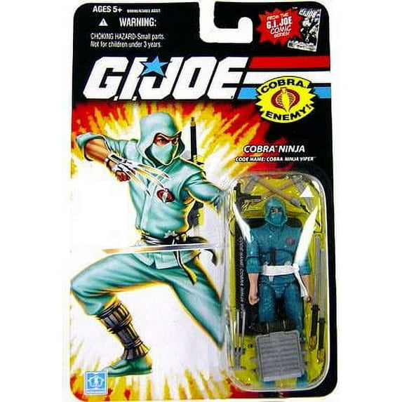 G.I. Joe 25th Anniversary Cobra Ninja Viper Action Figure 2008 Hasbro 89946