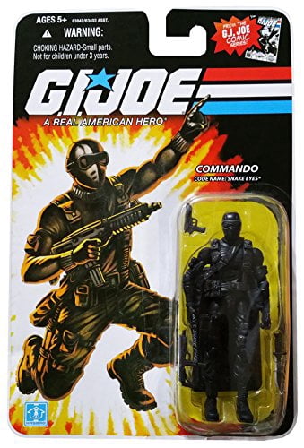 G.I. Joe 25th Anniversary Comic Series Cardback: Snake Eyes