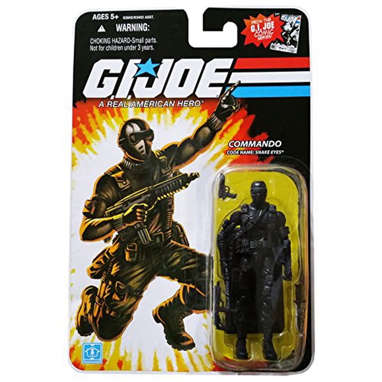 G.I. Joe 25th Anniversary Comic Series Cardback: Snake Eyes